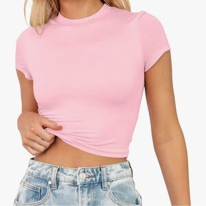 NWT Tecrew TShirt - Women's Large - Pink